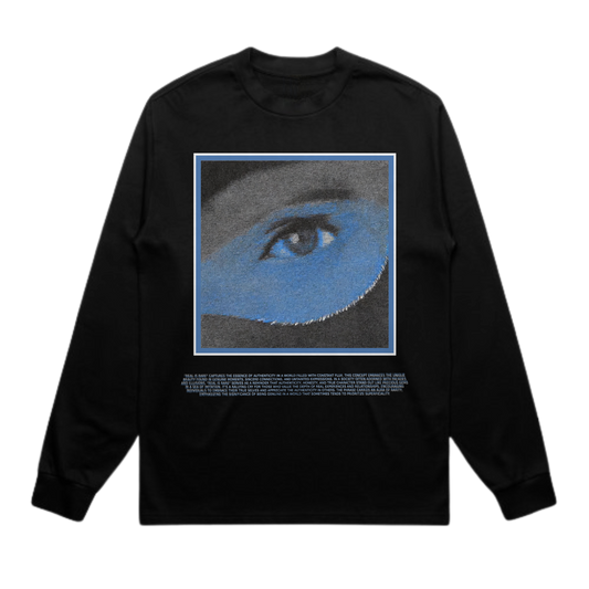 Oversized Graphic Crewneck "REAL IS RARE"
